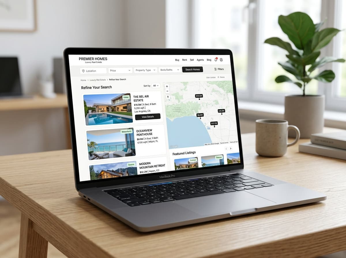 Tampa Bay Real Estate Website Design Custom real estate website design with IDX integration in Tampa Bay